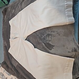 Cabi, wide leg crop.pants, white